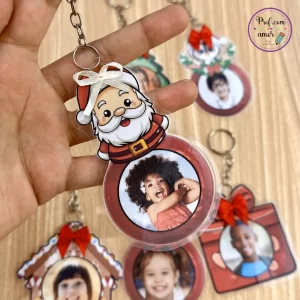 Kit Chaveiros de Natal – Moldes para Imprimir, Recortar e Montar (Fofos + Econômicos)