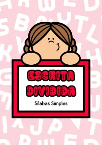 Escrita Dividida – Apostila de Sílabas Simples (Imprimível)
