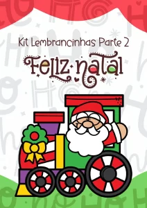 Kit Lembrancinhas de Natal – Parte 2 (Capa de Chocolate + Kit Kat + Sacolinha + Calendário)