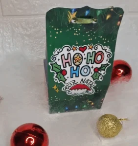 Kit Sacolinha de Natal – 4 Modelos Exclusivos para Imprimir | Papai Noel + Modelo Religioso | Pronto para Montar