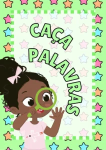 Caça-Palavras Divertido – Jogo Educativo para Crianças com Palavras de A a Z