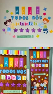 Painel de Porta “Somos Peças Importantes” | PDF 31 Páginas | Montagem Fácil (A4)