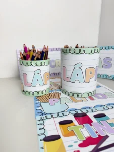 Tags para Decorar Latas (Organização da Sala) | PDF 51 páginas | Latas Pequenas e Grandes com 17 Tags