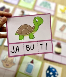 Fichas para Escrita – Alfabetização com Figuras e Espaço para Escrever (PDF com 50 páginas)