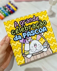 A Grande Celebração da Páscoa em Caixa uma História Infantil