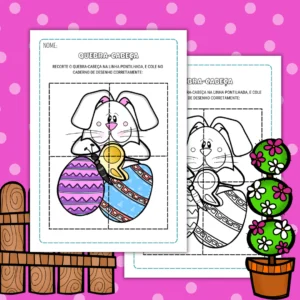 Atividades de Páscoa Completo com 39 Páginas