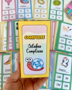 Sílabas Complexas com 30 Páginas