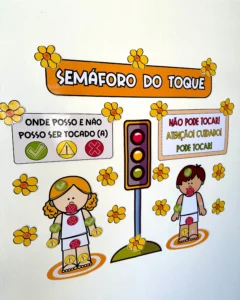 Painel Interativo Semáforo do Toque com 27 Páginas