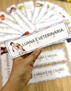 Frases Simples para Leitura com 7 Páginas