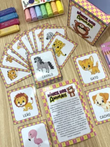 Mímica dos Animais em PDF com 15 Páginas