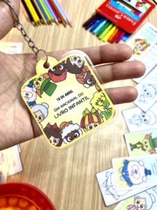 Kit Painel e Lembrancinhas Dia Nacional do Livro com 45 Páginas