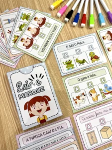 Leia e Marque em PDF com Frases Curtas