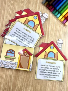 Casinha da Leitura com 29 Páginas