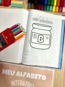 Meu Alfabeto Interativo com 30 Páginas