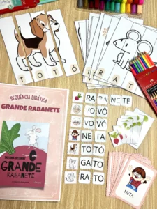 Sequência Didática O Grande Rabanete com 41 Páginas