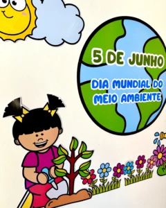 Painel Dia Mundial do Meio Ambiente em PDF com 32 Páginas