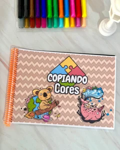 Educação Especial com Copiando Cores em PDF com 16 Páginas