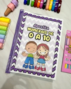 Apostila Numerais de 0 a 10 em PDF com 24 Páginas