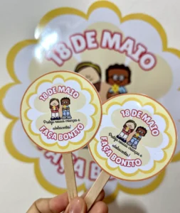 Kit 18 de Maio: 3 PDFs Luva, Painel e semaforo