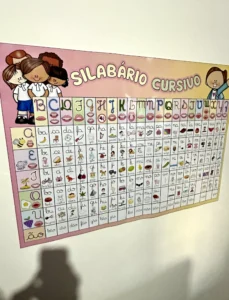 Silabário Cursivo em PDF com 19 Páginas
