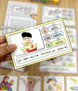 Frases Embaralhadas em PDF com 11 Páginas