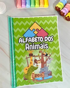 Alfabeto dos Animais para Reconhecimento das Letras em PDF com 29 Páginas