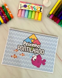 Peixinho Pontilhado com 11 Atividades para Educação Especial