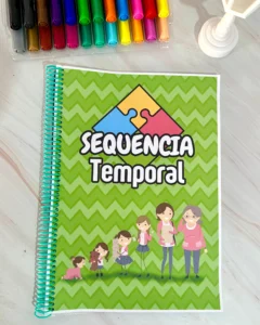Sequência Temporal Ciclo da Vida para Educação Especial em PDF com19 Páginas