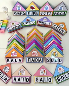 Casinha das Palavras com 74 Atividades para Educação Especial