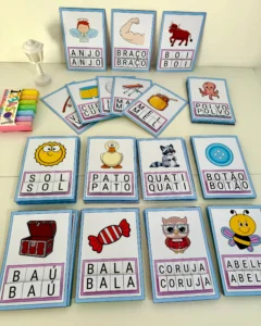 Pareando Letras com 44 Fichas para Educação Especial