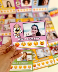 Qual é a Emoção? com 20 Fichas para Educação Especial