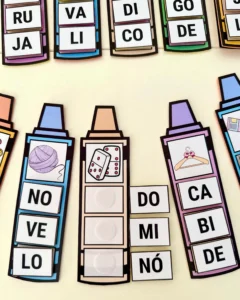Palavras em Sílabas com 51 Fichas para Educação Especial